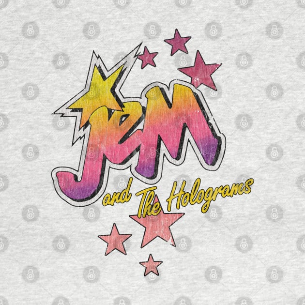 Vintage Jem and the holograms Logo by OniSide